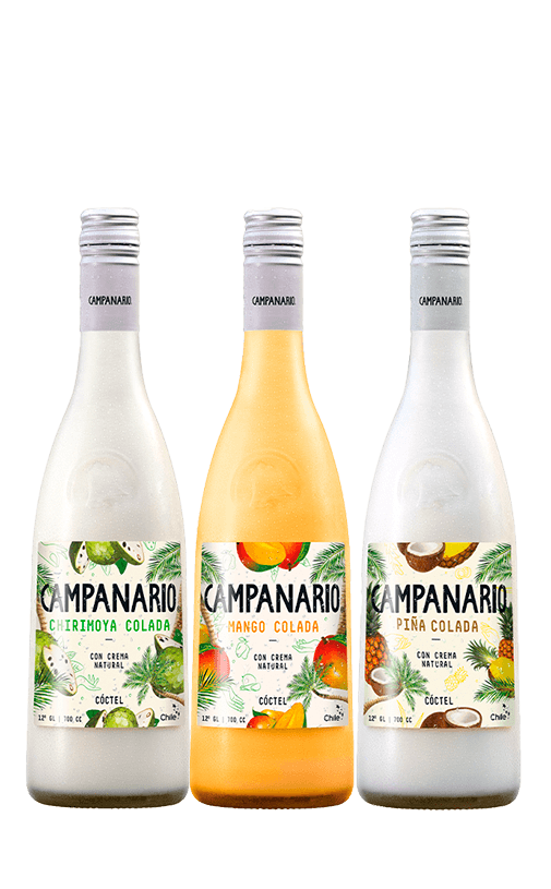 3x Cóctel Campanario Colada Variedades