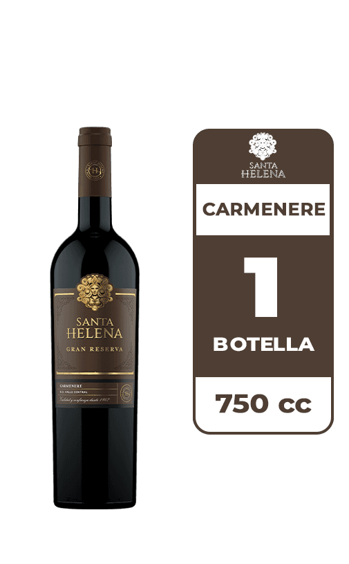 Vino Santa Helena Gran Reserva Carmenere 750cc