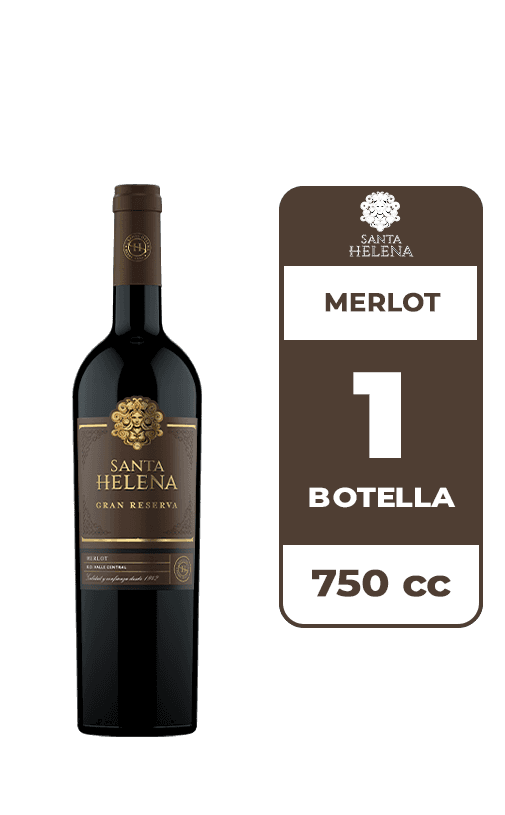 Vino Santa Helena Gran Reserva Merlot 750cc