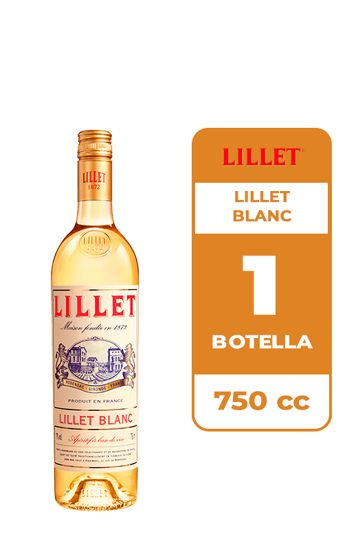 Aperitivo Lillet Blanc 17° 750cc
