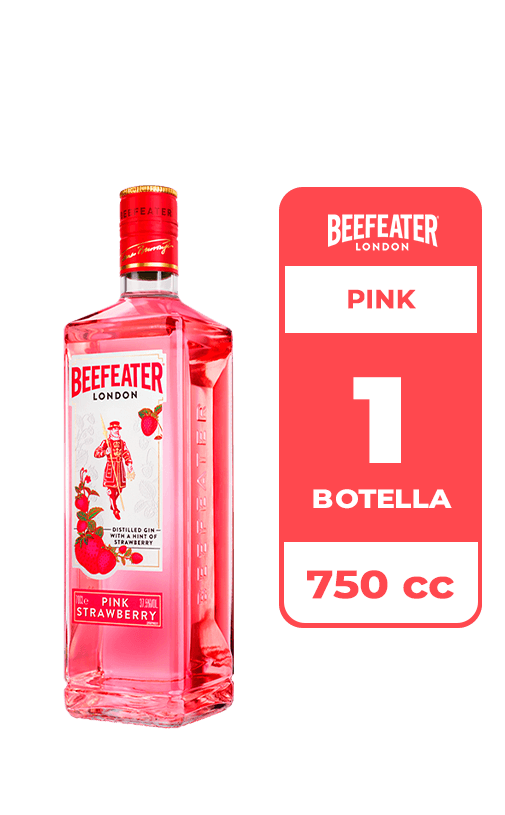 Gin Beefeater Pink 37.5° 750cc