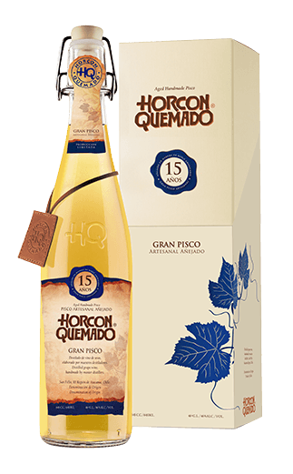Pisco Horcón Quemado 15 Años 46° 645cc