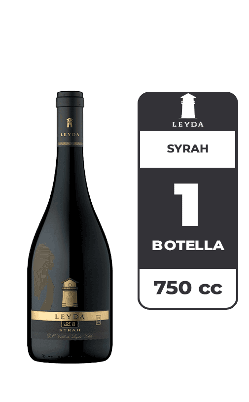 Vino Leyda Lot 8 Syrah 750cc