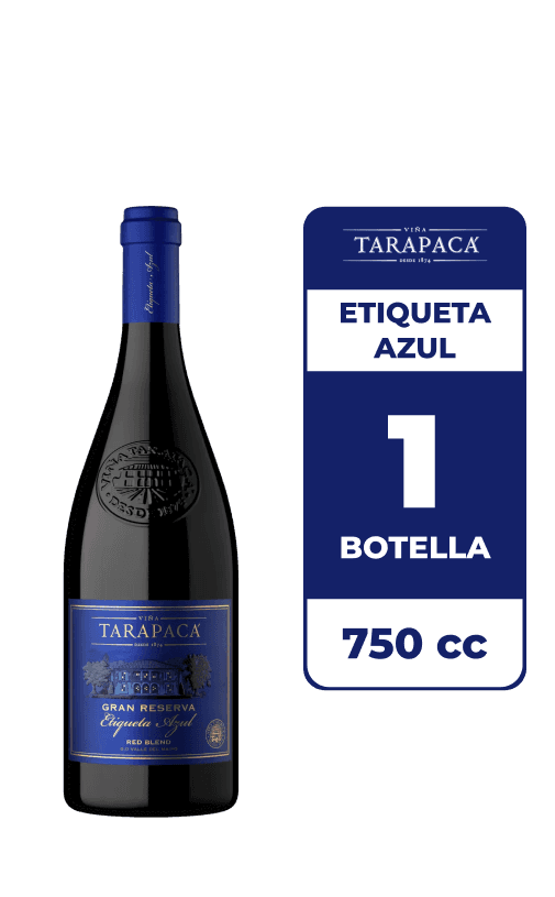Vino Tarapacá Gran Reserva Etiqueta Azul 750cc