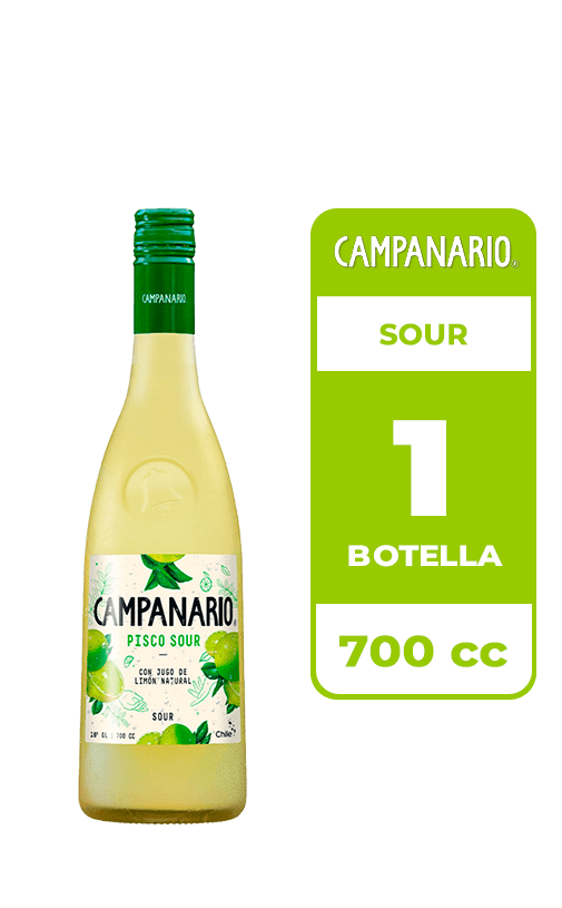 Cóctel Campanario Sour 14° 700cc