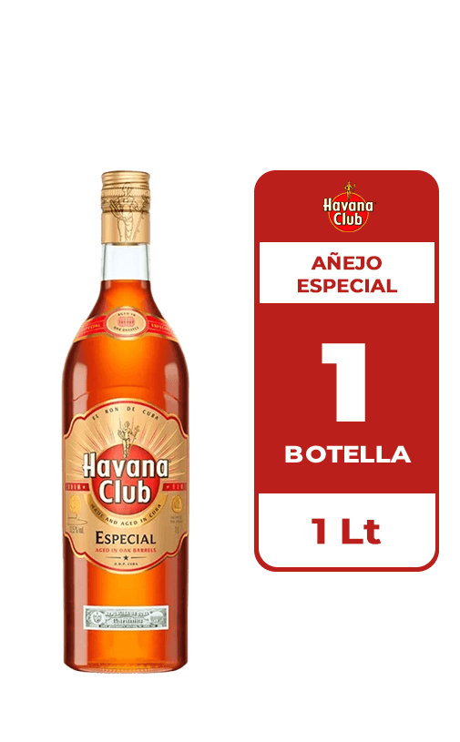 Ron Havana Club Añejo Especial 37.5° 1L