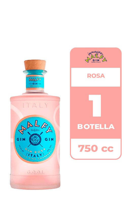 Gin Malfy Rosa 41° 750cc