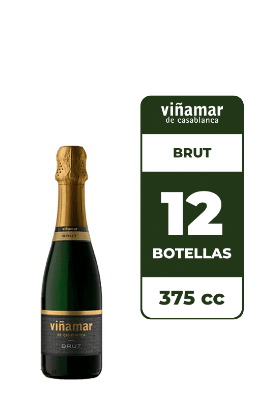12x Espumante Viñamar Brut 375cc