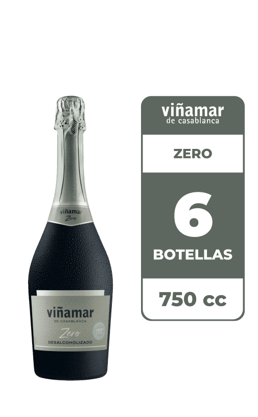 6x Espumante Viñamar Zero 750cc