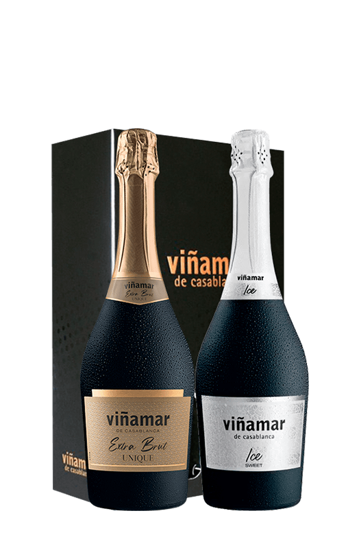Pack Espumante Viñamar Ice + Extra Brut 750cc
