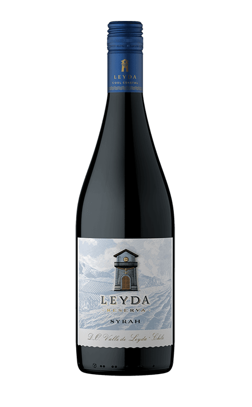 12x Vino Leyda Reserva Syrah 750cc