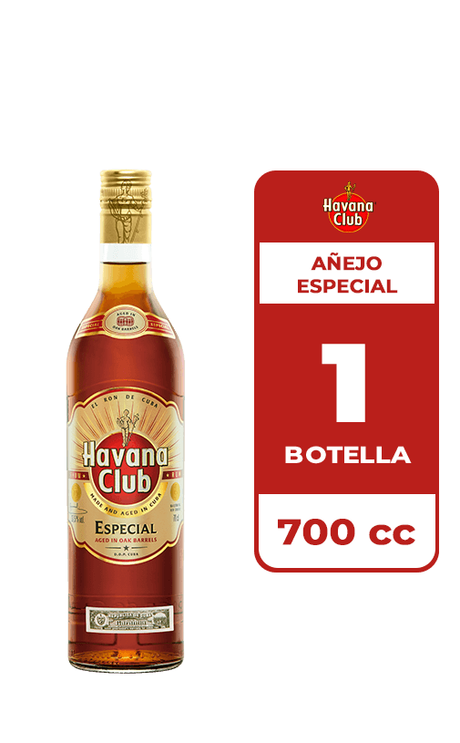 Ron Havana Club Añejo Especial 37.5° 700cc