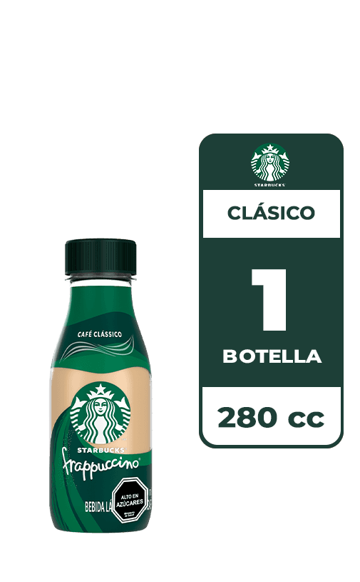 Café Frío Starbucks Clasico Botella 280cc