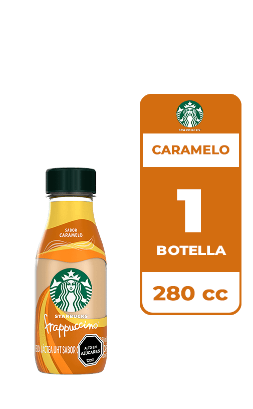 Café Frío Starbucks Caramelo Botella 280cc