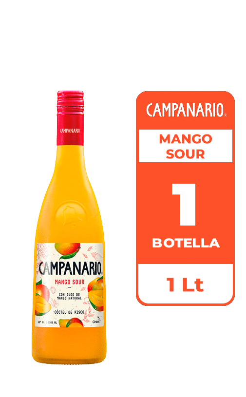 Cóctel Campanario Mango Sour 12° 1L