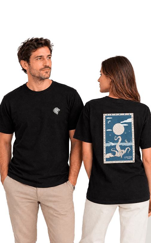 Polera negra Royal Guard talla L