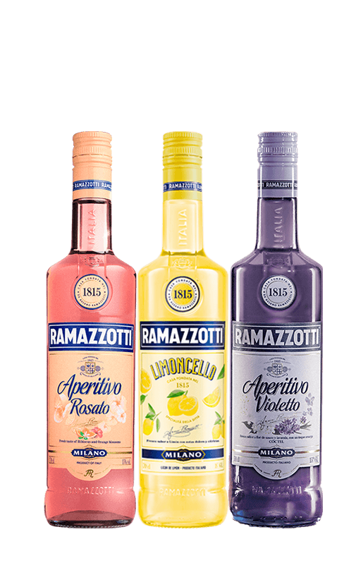 3x Aperitivo Ramazzotti Variedades 700cc