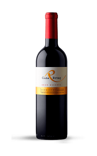 6x Vino Casa Rivas Gran Reserva Carmenere 750cc