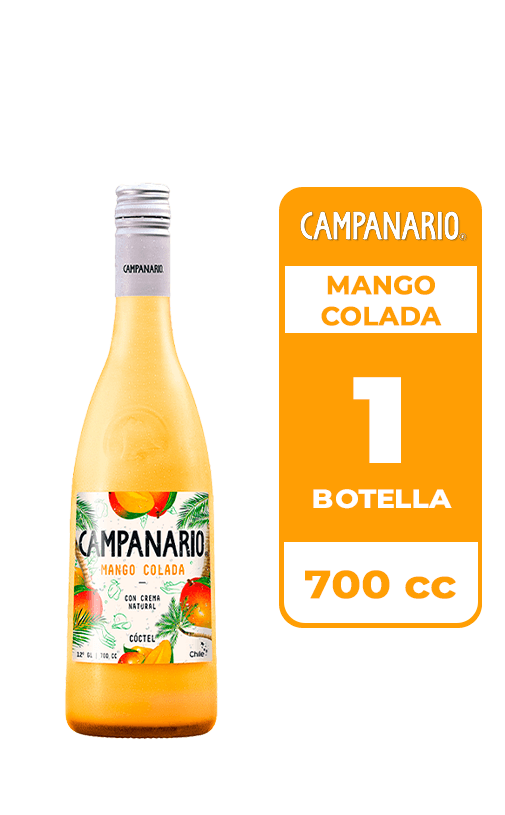 Cóctel Campanario Mango Colada 12° 700cc